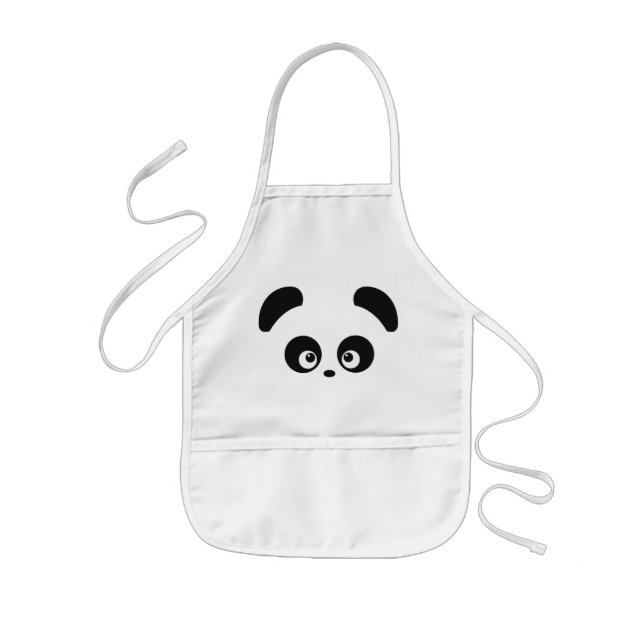 Kärlek Panda® Kids Apron Barnförkläde (Framsidan)