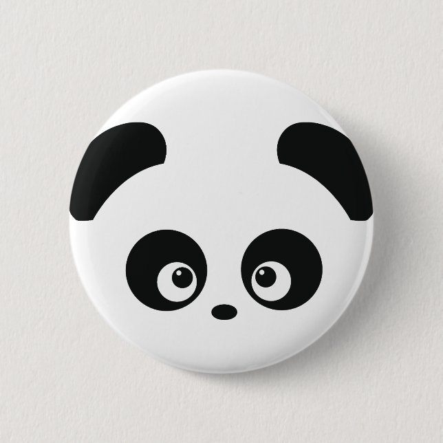 Kärlek Panda®-knapp Knapp (Framsida)
