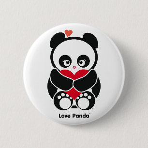 Kärlek Panda® knäppas Knapp