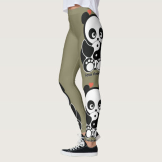 Kärlek Panda® Leggings