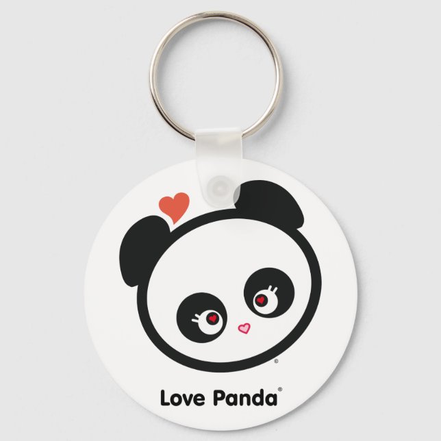 Kärlek Panda® Nyckelring (Framsida)