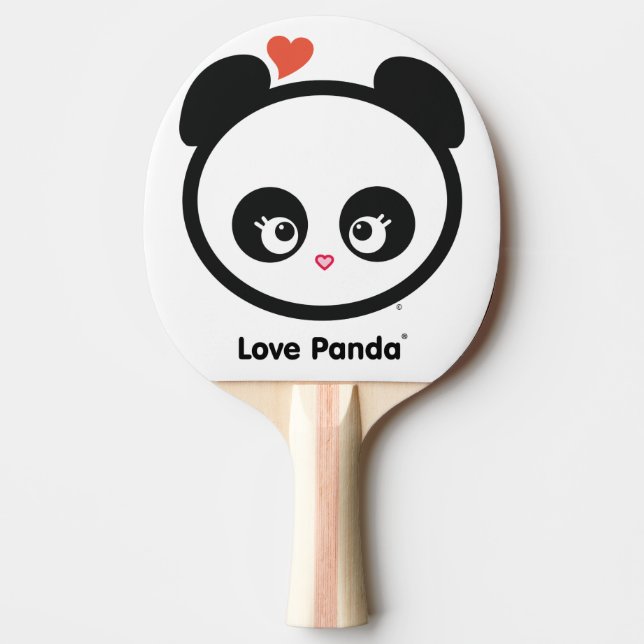 Kärlek Panda® Pingisracket (Framsidan)