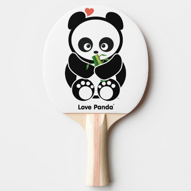 Kärlek Panda® Pingisracket (Framsidan)