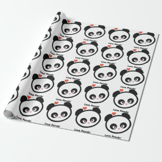 Kärlek Panda® Presentpapper