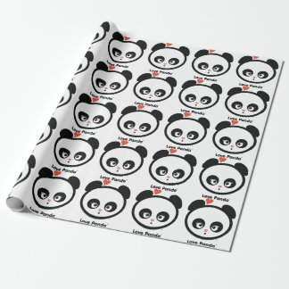 Kärlek Panda® Presentpapper