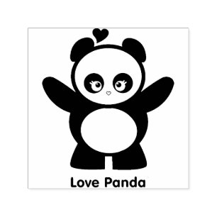 Kärlek Panda® Självfärgande Stämpel