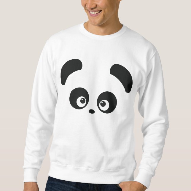Kärlek Panda® Sweatshirt (Framsida)