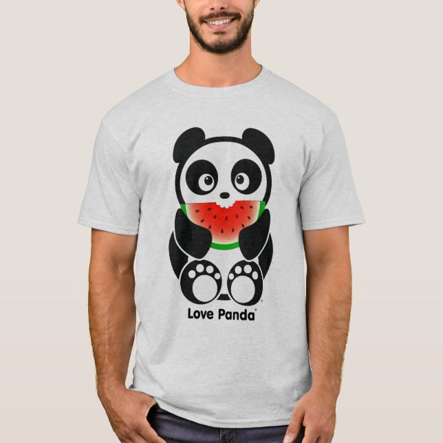 Kärlek Panda® T Shirt (Framsida)