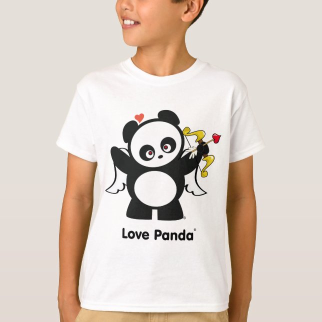Kärlek Panda® T Shirt (Framsida)