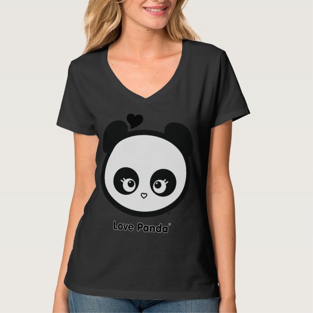 Kärlek Panda® T-shirt (Framsida)
