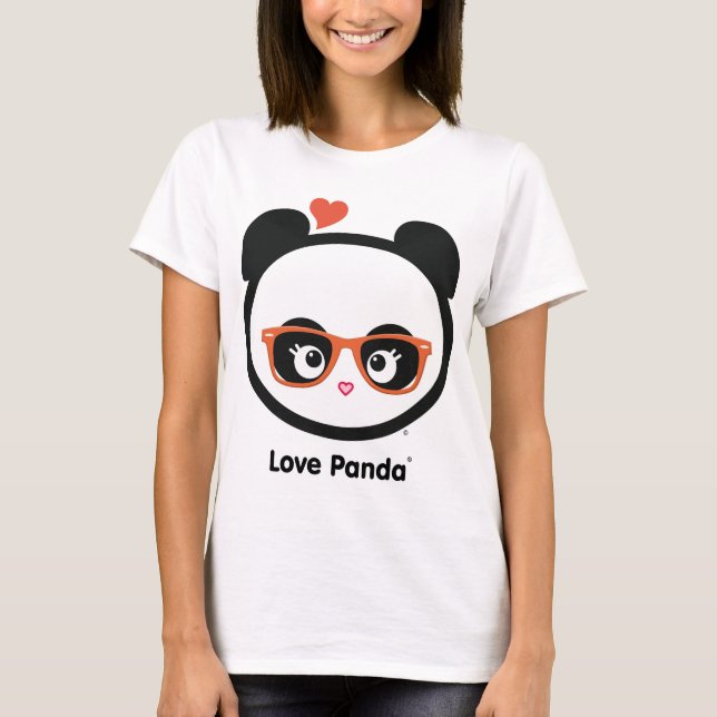 Kärlek Panda® T-shirt (Framsida)