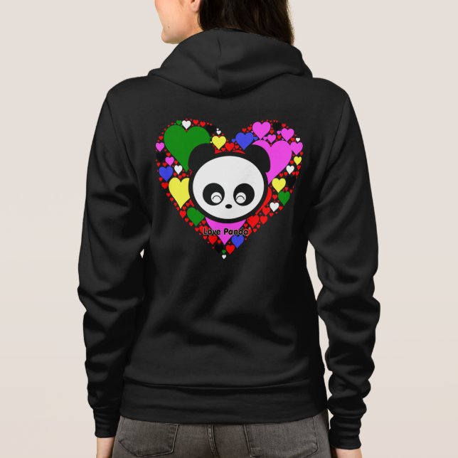 Kärlek Panda® T Shirt (Baksida)