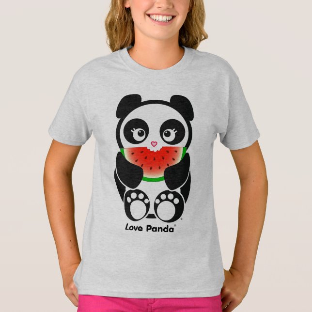 Kärlek Panda® T Shirt (Framsida)