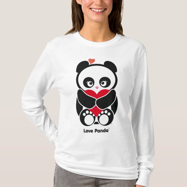 Kärlek Panda® Tee (Framsida)