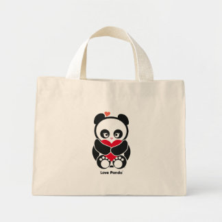 Kärlek Panda® Tiny Toit Bag Mini Tygkasse
