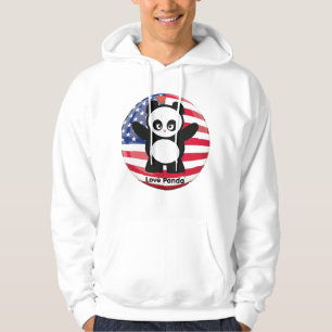 Kärlek Panda® Tröja Med Luva