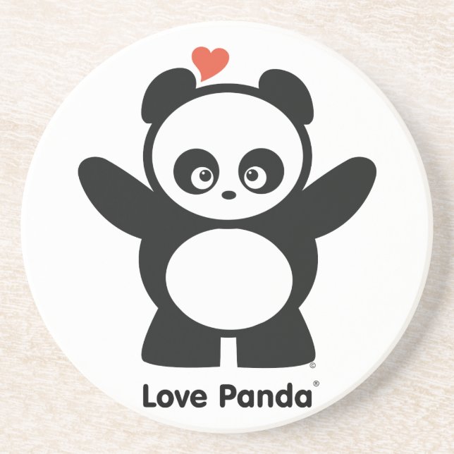 Kärlek Panda® Underlägg Sandsten (Framsidan)