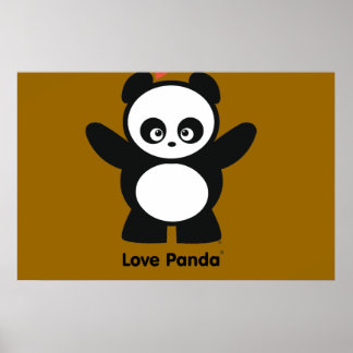 Kärlek Panda®-utskrifter Poster
