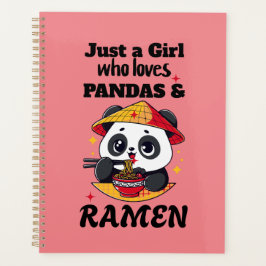 Kärlek Pandas och Ramen
