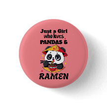 Kärlek Pandas och Ramen