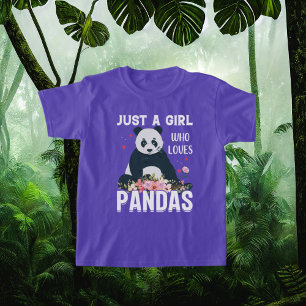 kärlek pandas ord art t shirt