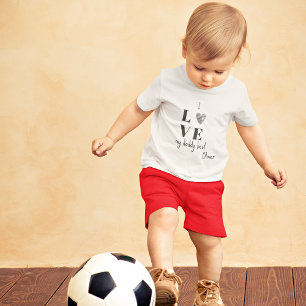Kärlek pappa Best, Cute 2T till 5/6T Bra Jersey T Shirt