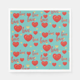 kärlek pappersservett