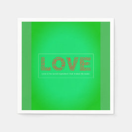 Kärlek Pappersservett