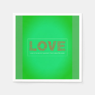 Kärlek Pappersservett