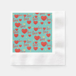 kärlek pappersservett