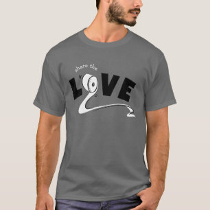 Kärlek-Pappra för citattecken T Shirt