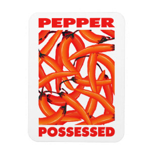 Kärlek paprika? Red Hett Chili Yum! Magnet