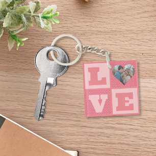 Kärlek par Photo Rosa Hearts Mönster Valentineser