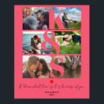 Kärlek Par presenterar nyligen presenterade presen Poster<br><div class="desc">Kärlek Par presenterar nyligen presenterade presenter av Gift Photo Collage</div>