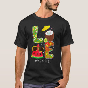 Kärlek Para Life off Duty Summer Vibes Beach Sunse T Shirt
