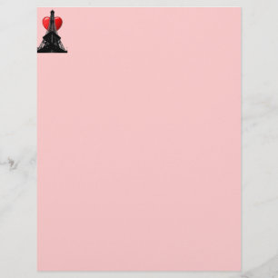 Kärlek Paris Letterhead
