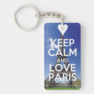 Kärlek Paris Nyckelring