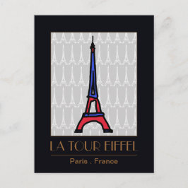 kärlek Paris Vykort