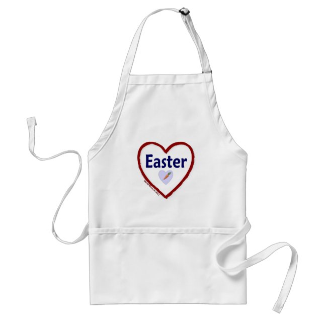 Kärlek: Påsk-Apron Förkläde (Framsidan)