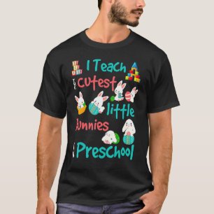 Kärlek Påsk Preschool Klass Lärarbunny Cute Hap T Shirt