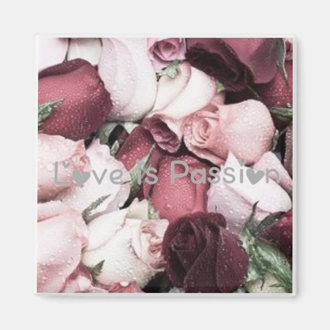 Kärlek Passion Collection Magnet av Ahsek Novel (Framsidan)