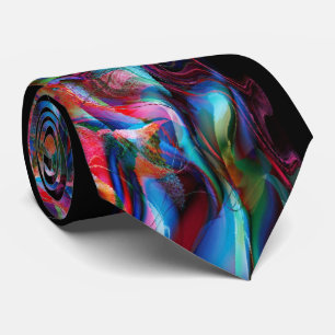 Kärlek Passion Desire coola modern abstrakt konst Slips