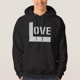 Kärlek Påstående Hoodie