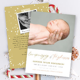 Kärlek Peace Joy Tiny Kisses Baby 1 jul Julkort