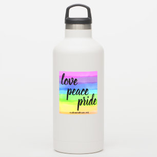 Kärlek Peace Pride Vinyl Sticker Klistermärken
