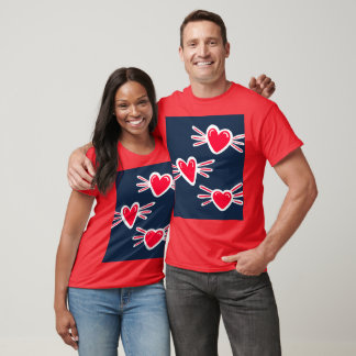 Kärlek Peles Alla hjärtans T-shirt