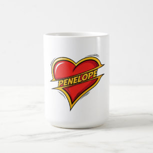 Kärlek Penelope Kaffemugg