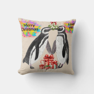 Kärlek Penguin Kudde
