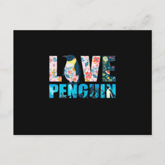 Kärlek Penguin Vykort