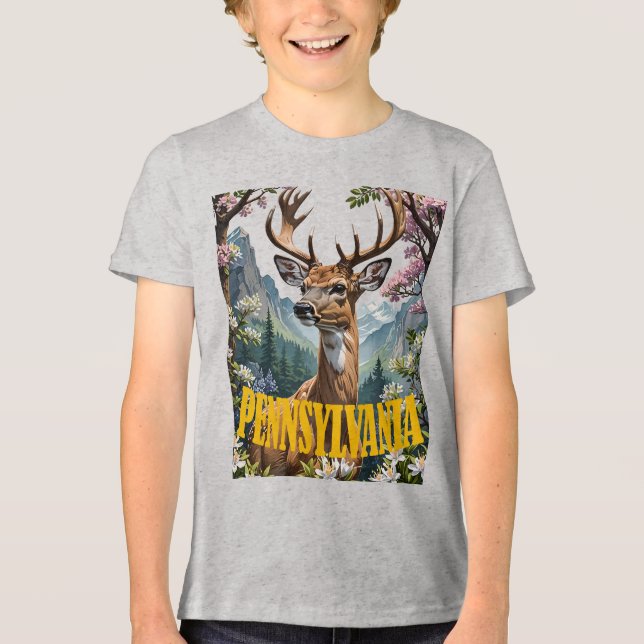 Kärlek Pennsylvania T Shirt (Framsida)